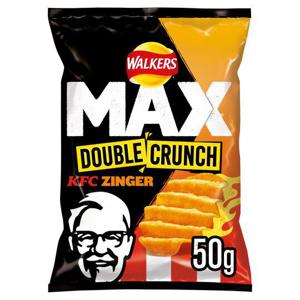 Walkers Max Double Crunch Kfc Zinger Crisps 50G