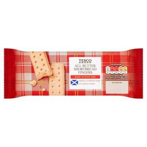 Tesco All Butter Shortbread Fingers 250G