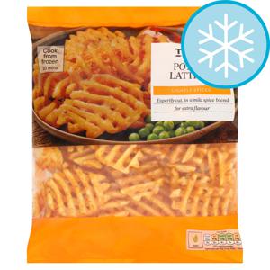 TESCO POTATO LATTICES 550G