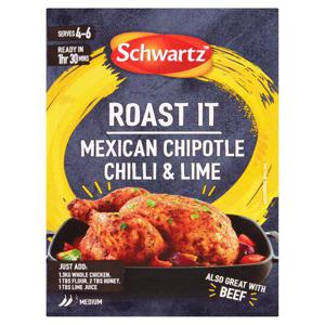 Schwartz Roast It Mexican Chipotle Chilli Lime 25G