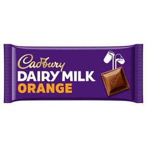 Cadbury Dairy Milk Orange 180G