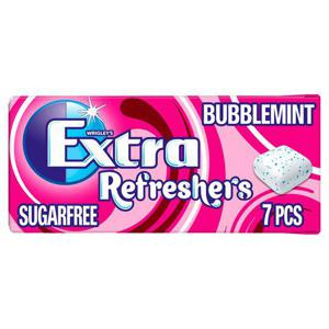 Wrigleys Extra Refresher's Gum Bubblemint 7Pce