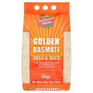 Island Sun Golden Basmati Sella Rice 5Kg