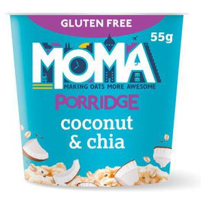 Moma Coconut & Chia Porridge Pot 55G