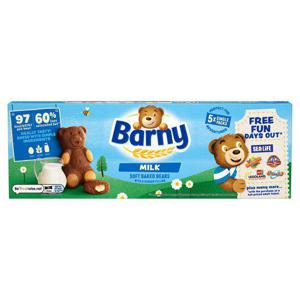 Barny Milk Kids Sponge Bear 5 Pack 125G