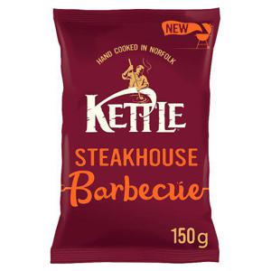 Kettle Chips Steakhouse Barbecue 150G