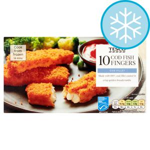 Tesco Cod Fish Fingers 300G