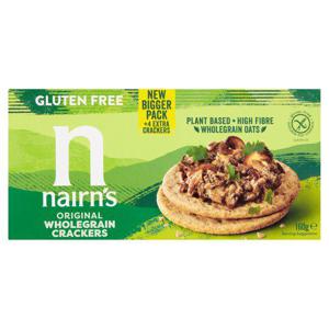 Nairn's Gluten Free Wholegrain Crackers 160G