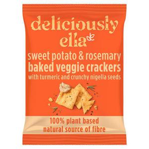 Deliciously Ella Veggie Sweet Potato Crackers 100G