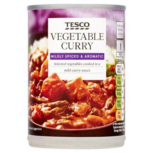 Tesco Vegetable Curry 392G