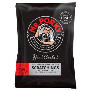 Mr Porky Hand Hand Cooked Pork Scratchings 40G