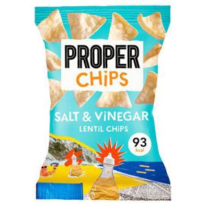 Properchips Salt & Vinegar Lentil Chips 20G