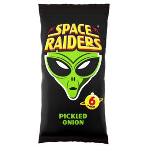 Space Raiders Pickled Onion Flavoured Crisp 6X13g