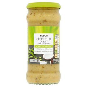 Tesco Green Thai Curry Cooking Sauce 340G