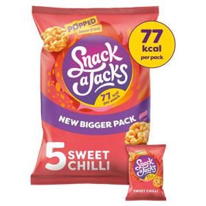 Snack A Jacks Sweet Chilli 5X19g