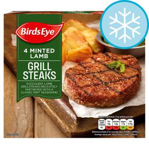 Birds Eye 4 Minted Lambgrills 300G