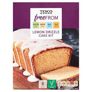 Tesco Free From Lemon Drizzle Cake Kit 300G