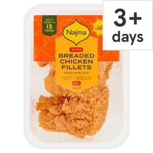 Najma Spicy Breaded Chicken Fillets 300G