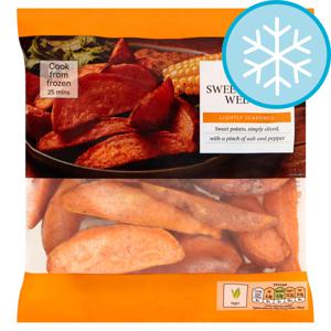 Tesco Sweet Potato Wedges 500g