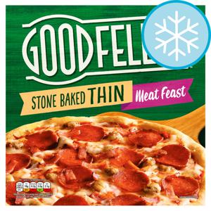 Goodfellas Stonebaked Thin Meat Feast 353G