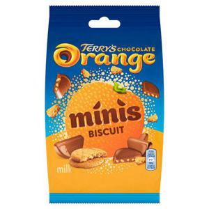 Terry's Milk Chocolate Orange Minis Biscuits 115G