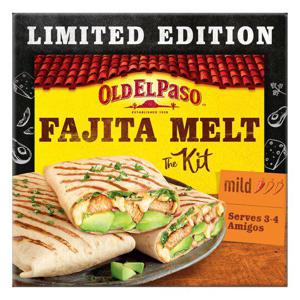 Old El Paso Mild Fajita Melt Kit 385G