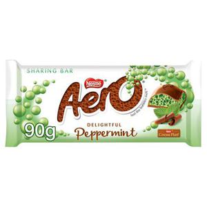 Aero Delightful Peppermint Chocolate Sharing Bar 90G