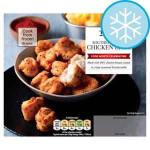 Tesco Southern Fried Chicken Bites 220G