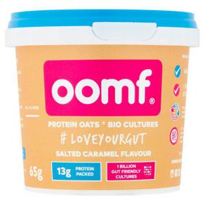 Oomf Protein Oats & Biological Culture Salted Caramel Flavoured 65G