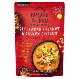 Passage To India Sri Lankan Coconut & Chicken Sauce 375G