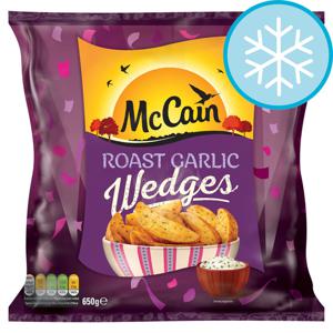 Mccain Roast Garlic Wedges 650G