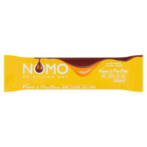 Nomo No Missing Out Caramel Chocolate Vegan Free From 38G