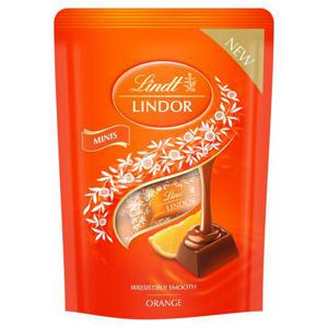 Lindt Lindor Mini Chocolate Orange 90G