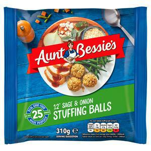 Aunt Bessie's Sage & Onion Stuffing Balls 310g