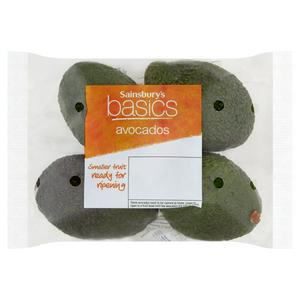 By Sainsbury’s 4 Baby Ripen at Home Avocados