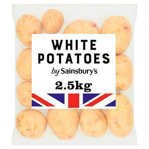 Sainsbury's White Potatoes 2.5kg