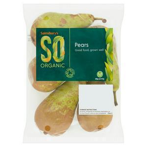 Sainsbury's Pears, SO Organic x4