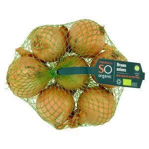 Sainsbury's Onions, SO Organic 750g