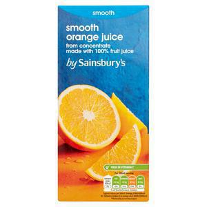 Sainsbury's Pure Orange Juice 1L