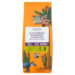 Sainsbury's Fairtrade Sundried Quinchia Coffee, Taste the Difference, Strength 4 227g