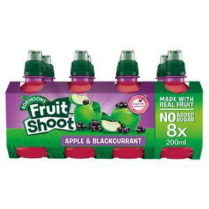 Fruit Shoot Apple & Blackcurrant Kids Juice Drink 8x200ml