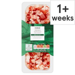 Tesco Smoked Pancetta 2 X 65G