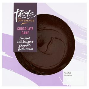 Sainsbury's Belgian Chocolate Fudge Cake, Taste Difference 395g (Serves 6)