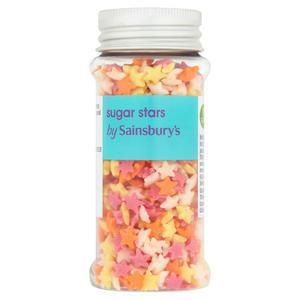 Sainsbury's Cake Decorations, Sugar Stars 43g