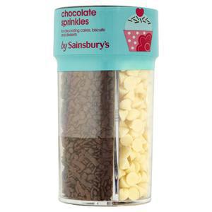 Sainsbury's Cake Decorations, Chocolate Sprinkles 142g