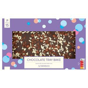 Sainsbury's Chocolate Party Traybake 730g (Serves 15)