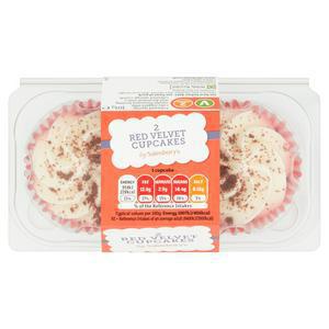 Sainsbury's Red Velvet Cupcakes x2