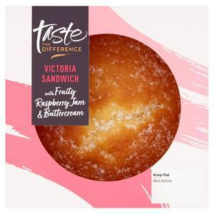 Sainsbury's Victoria Sponge Cake, Taste the Difference 345g (Serves 6)