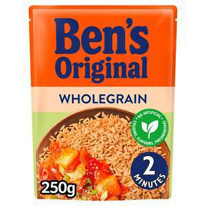 Bens Original Wholegrain Microwave Rice 250g