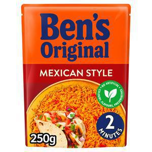 Bens Original Mexican Style Microwave Rice 250g